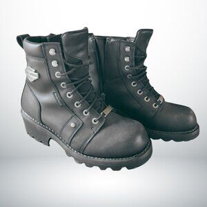 Harley Davidson Landale Boots D96109 Black Size 10 M - Like New Condition